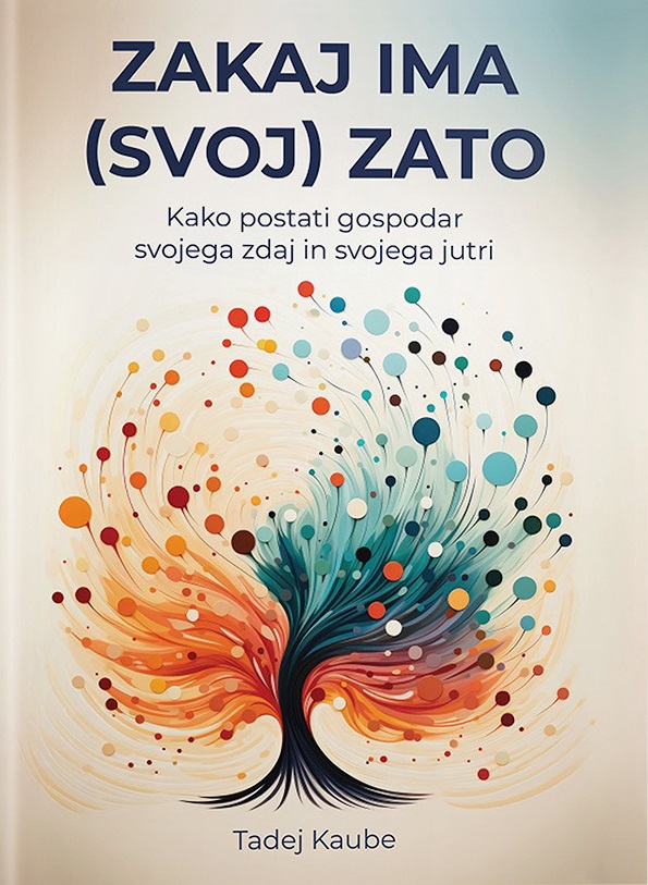 Naslovnica knjige Zakaj ima (svoj) zato avtorja Tadeja Kaubeta