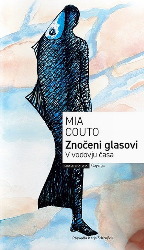 Naslovnica knjige Znočeni glasovi avtorja Mia Couta, prevod Katja Zakrajšek.