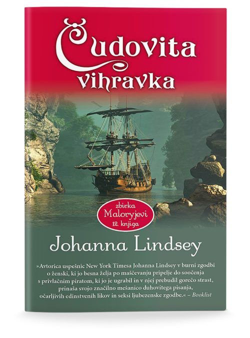 Naslovnica knjige Čudovita vihravka avtorice Johanne Lindsey