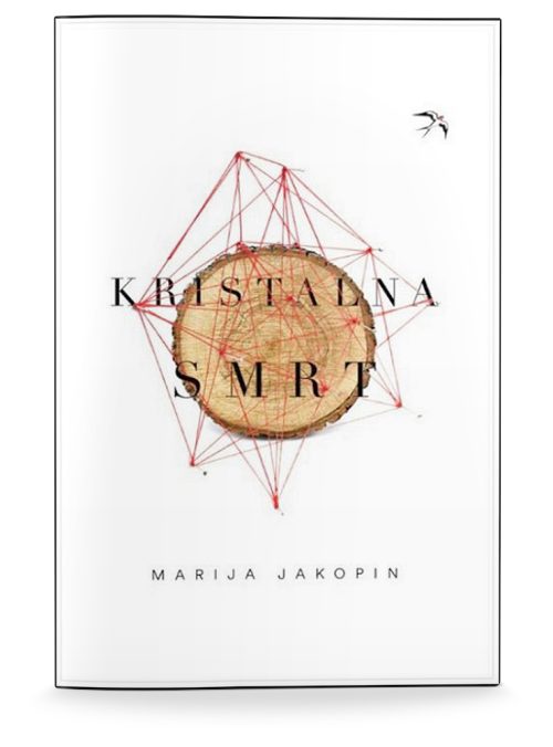 Naslovnica knjige Kristalna smrt avtorice Marije Jakopin