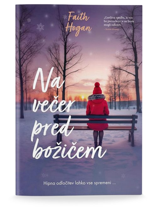 Naslovnica knjige Na večer pred božičem avtorice Faith Hogan