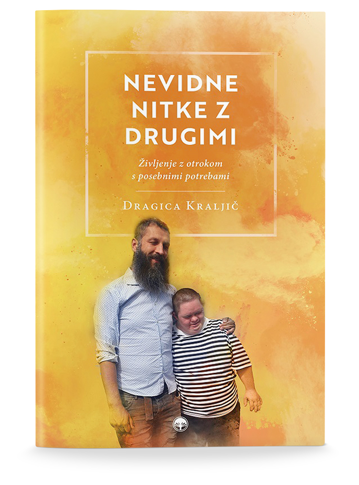 Naslovnica knjige Nevidne nitke z drugimi avtorice Dragice Kraljič