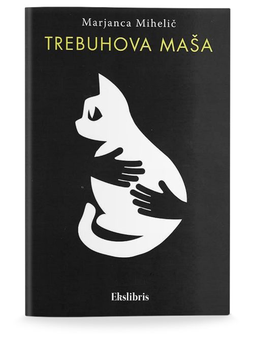 Naslovnica knjige Trebuhova maša avtorice Marjance Mihelič