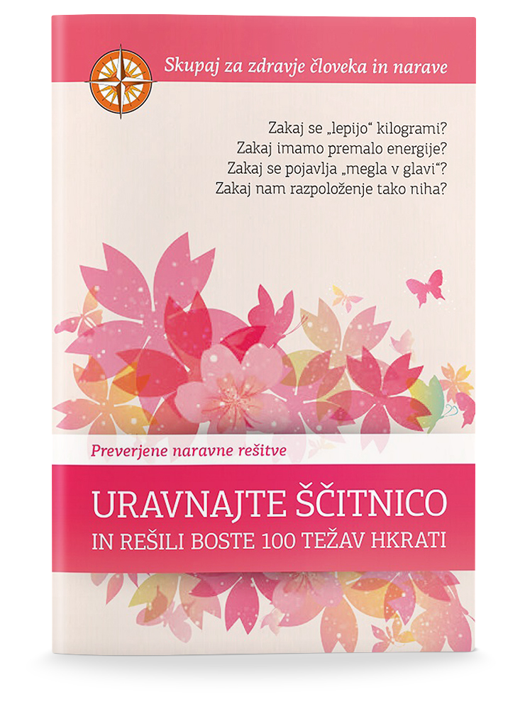 Naslovnica knjige Uravnajte ščitnico in rešili boste 100 težav hkrati avtorice Sanje Lončar