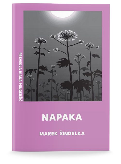 Naslovnica knjige Napaka avtorja Mareka Šindelke