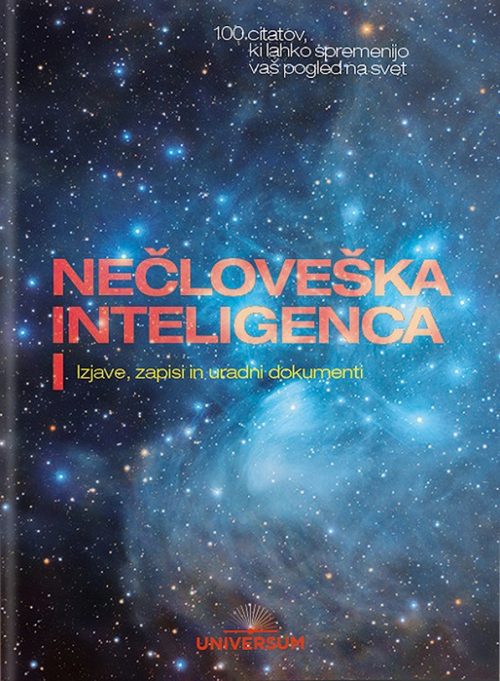 Naslovnica knjige Nečloveška inteligenca I avtorice Zale Mikeln