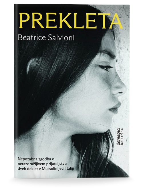 Naslovnica knjige Prekleta avtorice Beatrice Salvioni