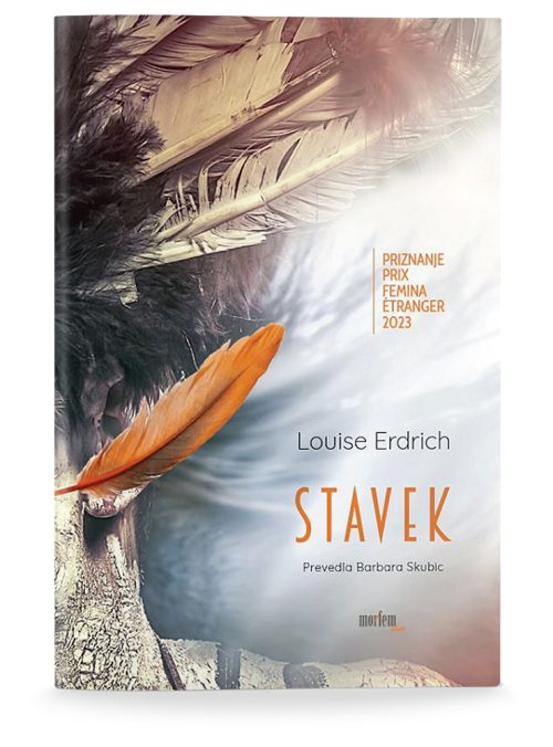 Naslovnica knjige Stavek avtorice Louise Erdrich