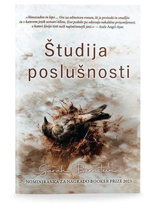 Naslovnica knjige Študija poslušnosti avtorice Felicie Kingsley