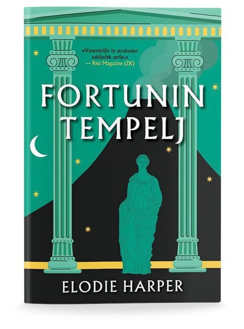 Naslovnica knjige Fortunin tempelj avtorice Elodie Harper