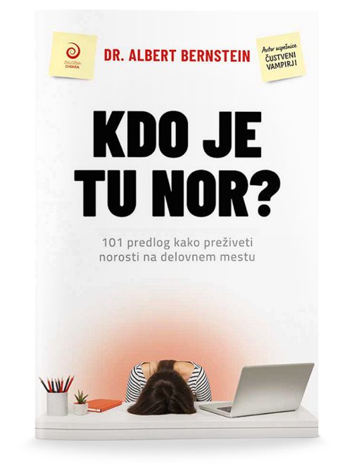 Naslovnica knjige Kdo je tu nor? avtorja dr. Alberta Bernsteina