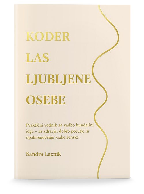 Naslovnica knjige Koder las ljubljene osebe avtorice Sandre Laznik