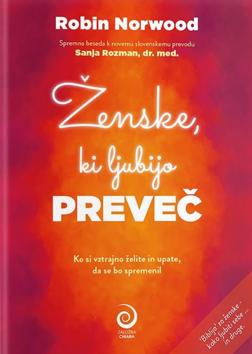 Naslovnica knjige Ženske, ki ljubijo preveč avtorice Robin Norwood