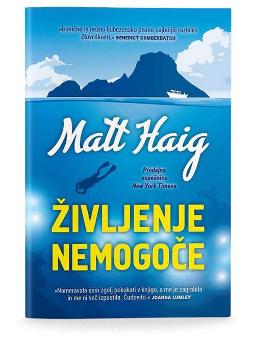 Naslovnica knjige Življenje nemogoče avtorja Matta Haiga