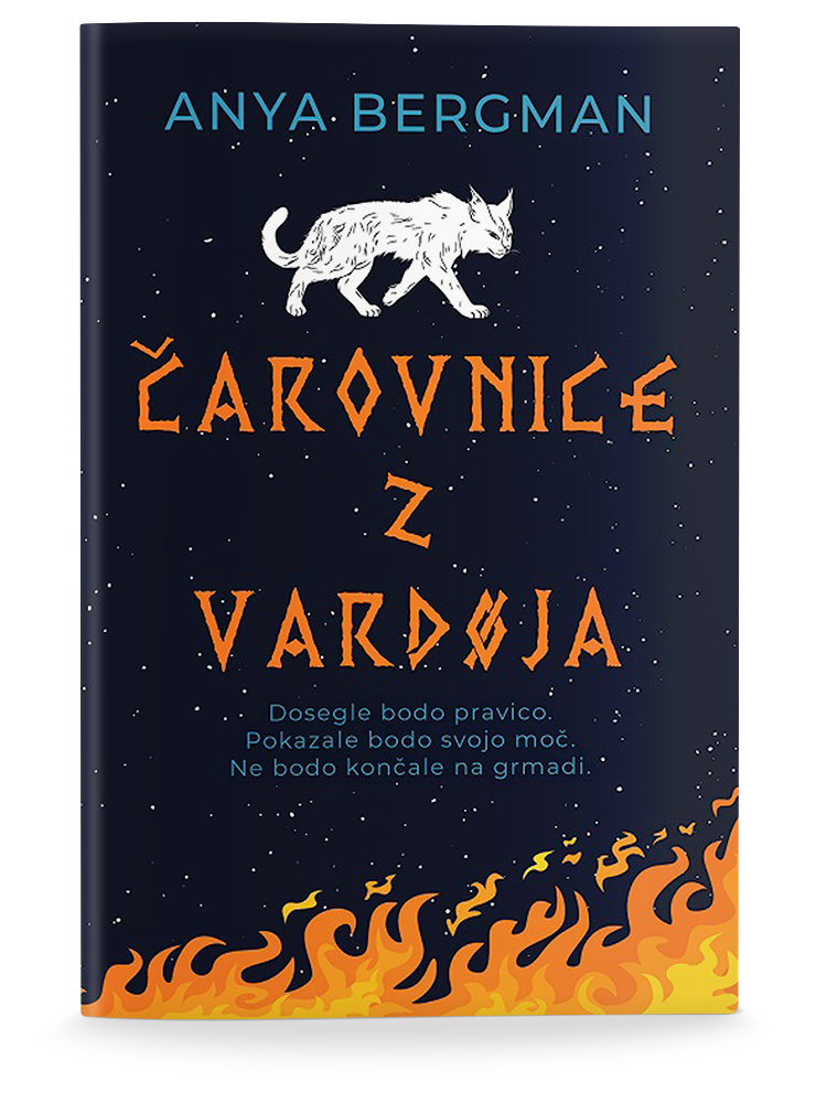 Naslovnica knjige Čarovnice z Vardoja avtorice Anye Bergman