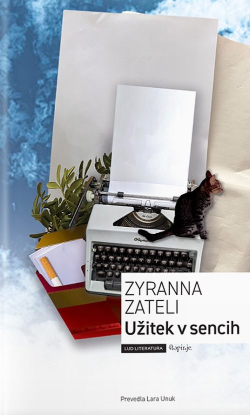 Naslovnica knjige Užitek v sencih avtorice Zyranne Zateli