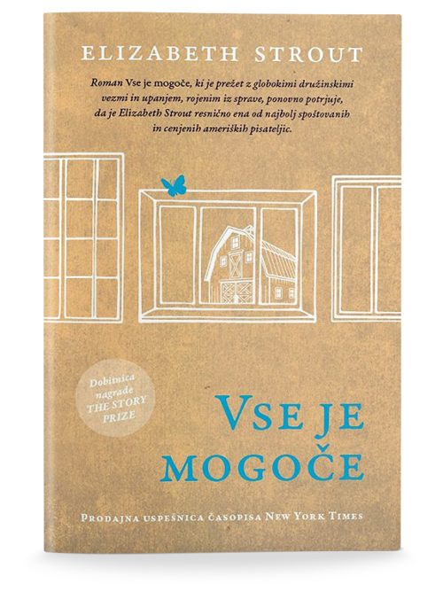 Naslovnica knjige Vse je mogoče avtorice Elizabeth Strout