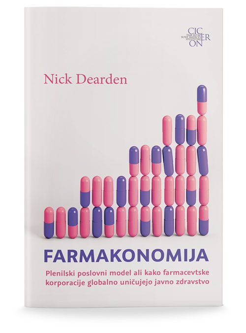 Naslovnica knjige Farmakonomija avtorja Nicka Deardena