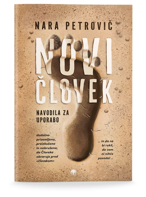 Naslovnica knjige Novi človek: navodila za uporabo avtorja Nare Petroviča