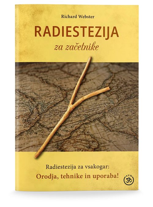 Naslovnica knjige Radiestezija za začetnike avtorja Richarda Websterja