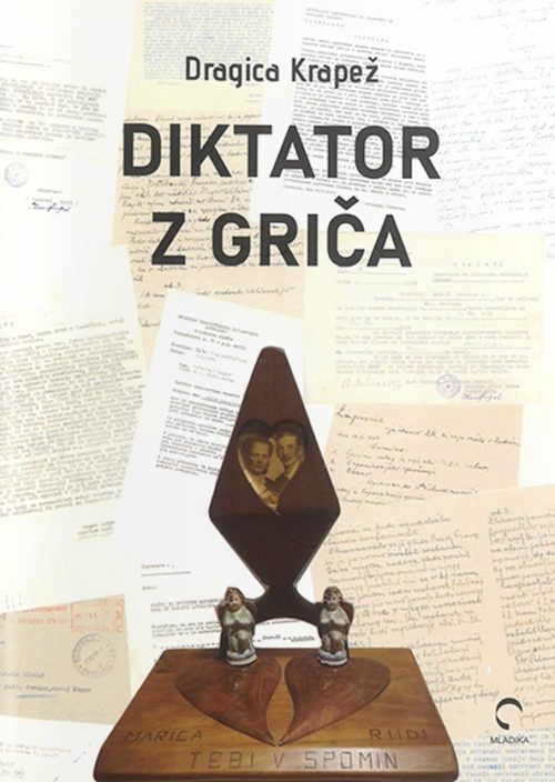 Naslovnica knjige Diktator z Griča avtorice Dragice Krapež