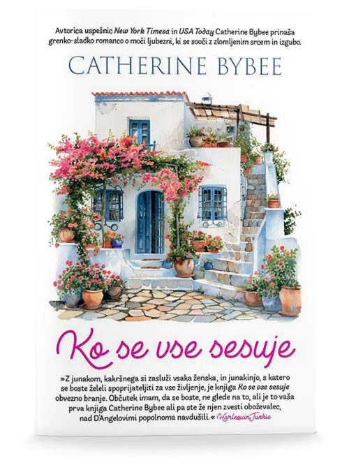Naslovnica knjige Ko se vse sesuje avtorice Catherine Bybee