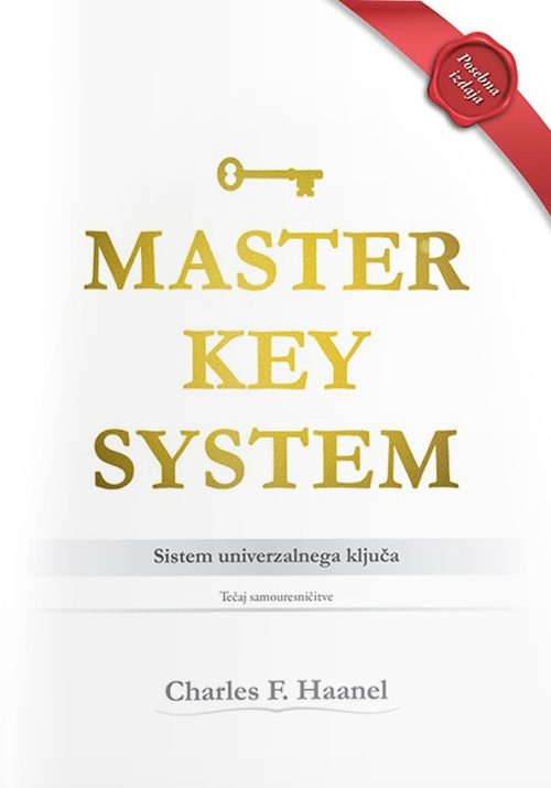 Naslovnica knjige Master Key System avtorja Charlesa F. Haanela