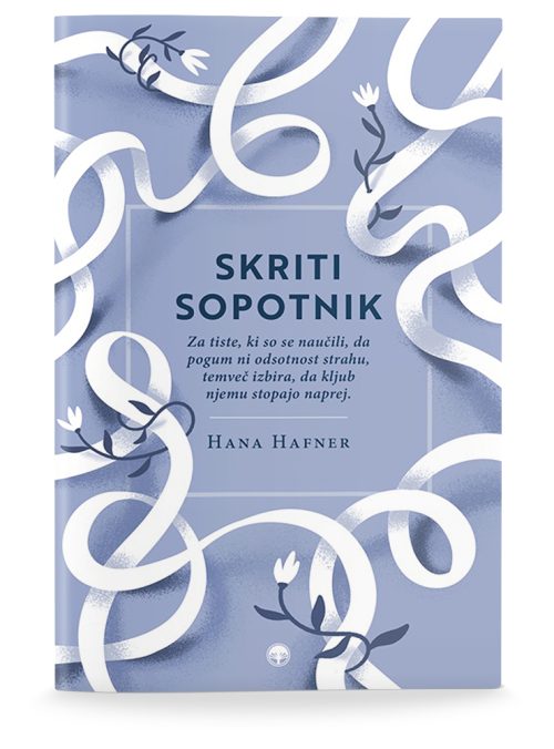 Naslovnica knjige Skriti sopotnik avtorice Hane Hafner