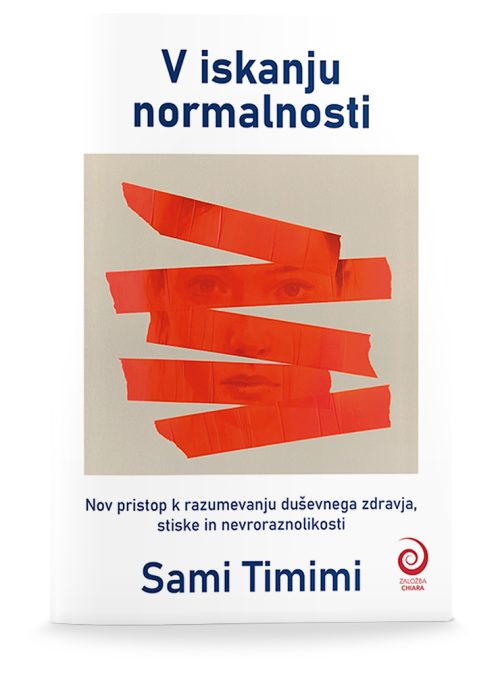Naslovnica knjige V iskanju normalnosti avtorja Samija Timimija