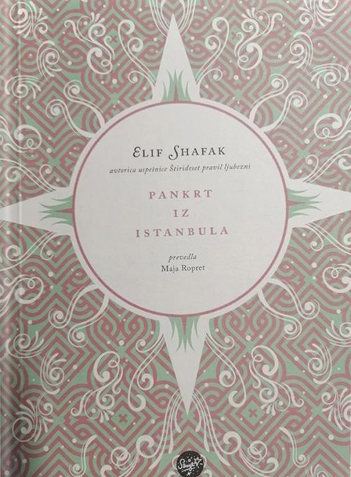 Naslovnica knjige Pankrt iz Istanbula avtorice Elif Shafak