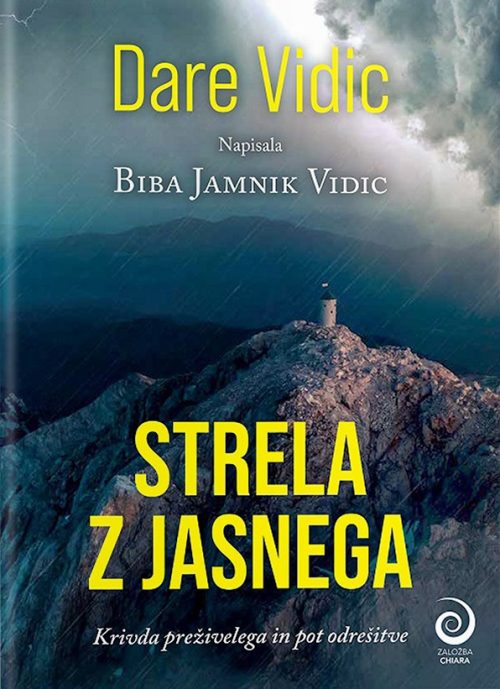 Naslovnica knjige Strela z jasnega avtorja Dareta Vidica