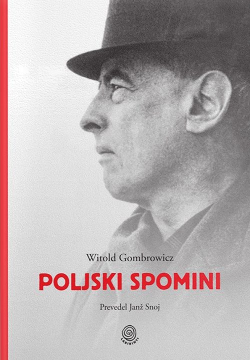 Naslovnica knjige Poljski spomini avtorja Witolda Gombrowicza