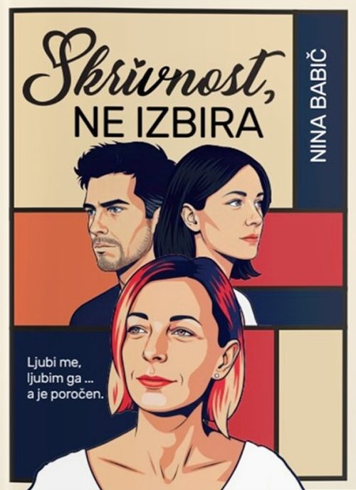 Naslovnica knjige Skrivnost, ne izbira avtorice Nine Babič