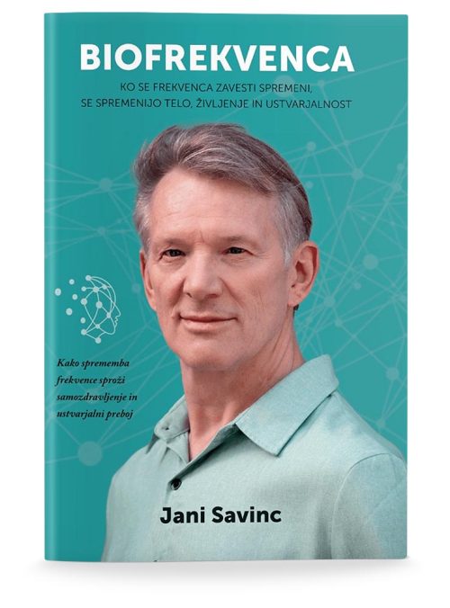 Naslovnica knjige Biofrekvenca avtorja Janija Savinca