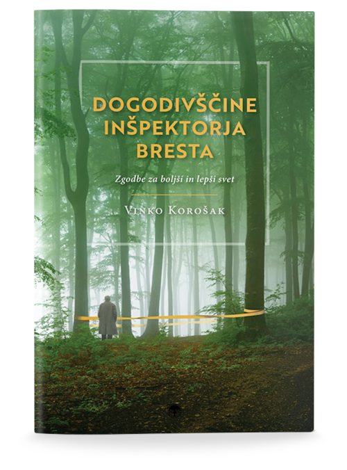 Naslovnica knjige Dogodivščine inšpektorja Bresta avtorja Vinka Korošaka