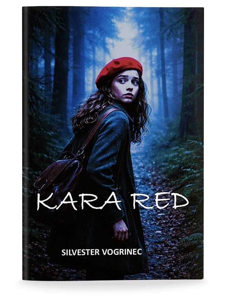 Naslovnica knjige Kara Red avtorja Silvestra Vogrinca