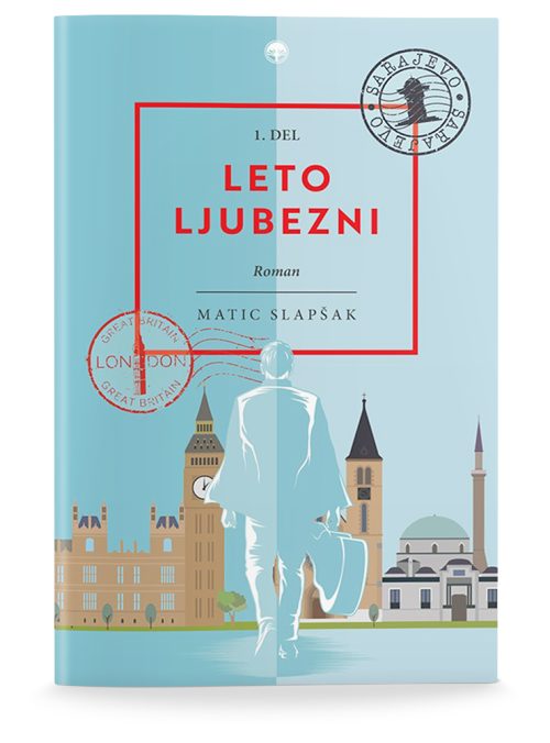Naslovnica knjige Leto ljubezni, 1. del, avtorja Matica Slapšaka