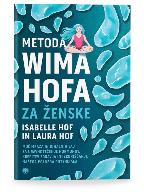 Naslovnica knjige Metoda Wima Hofa za ženske avtoric Isabelle Hof in Laure Hof
