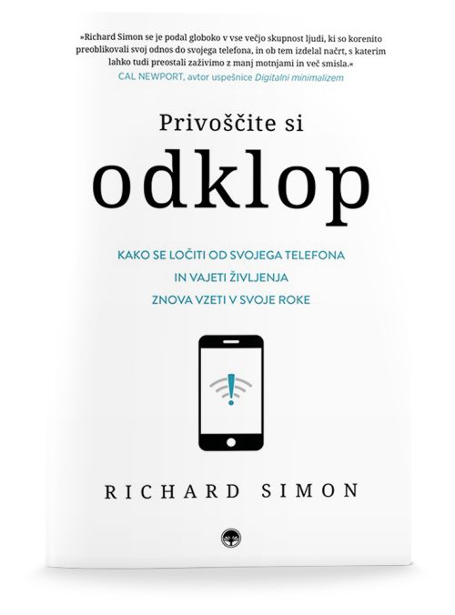 Naslovnica knjige Privoščite si odklop avtorja Richarda Simona