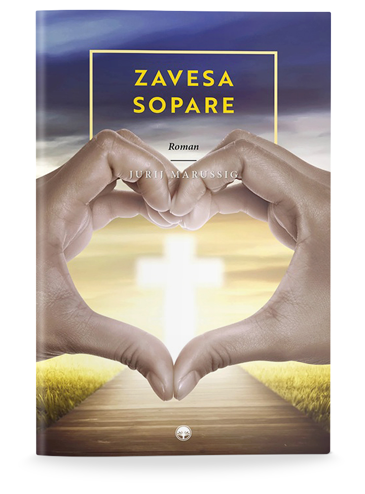 Naslovnica knjige Zavesa sopare avtorja Jurija Marussiga