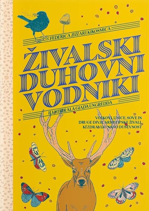 Naslovnica knjige Živalski duhovni vodniki avtorice Federice Zizzari Kikosmica