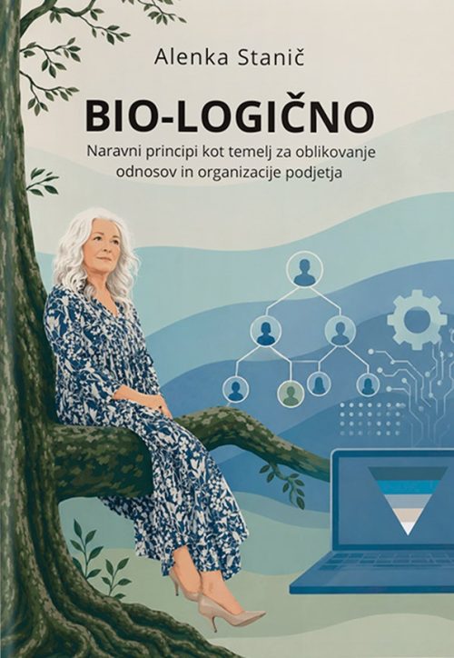 Naslovnica knjige Bio-logično avtorice Alenke Stanič