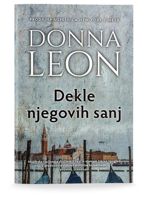 Naslovnica knjige Dekle njegovih sanj avtorice Donne Leon