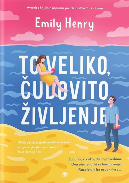 Naslovnica knjige To veliko, čudovito življenje avtorice Emily Henry