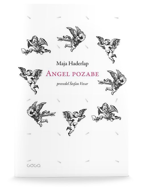 Naslovnica knjige Angel pozabe avtorice Maje Haderlap