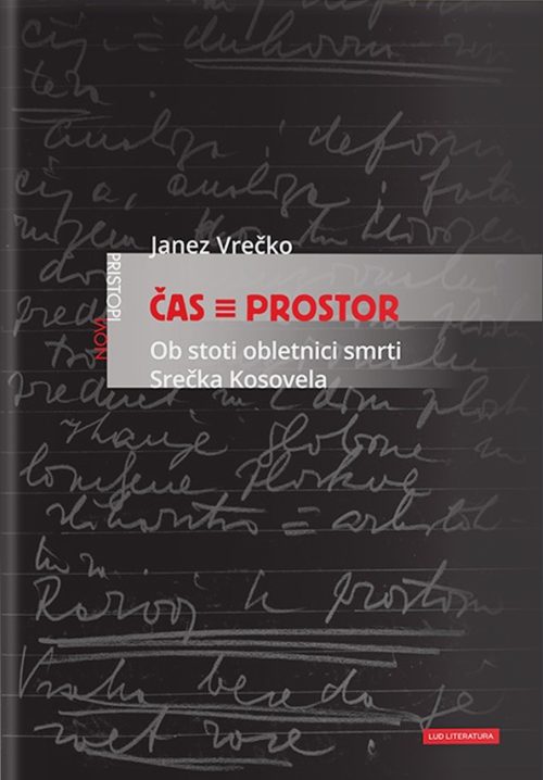 Naslovnica knjige Čas ≡ prostor avtorja Janeza Vrečka