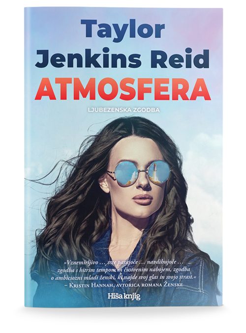 Naslovnica knjige Atmosfera avtorice Taylor Jenkins Reid