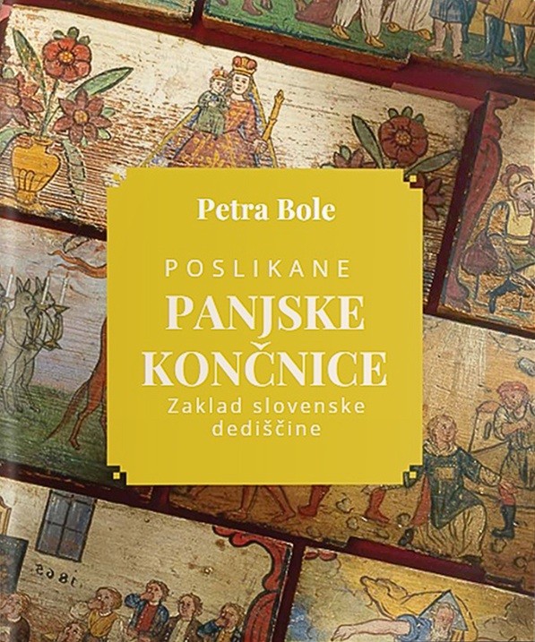 Naslovnica knjige Poslikane panjske končnice avtorice Petre Bole